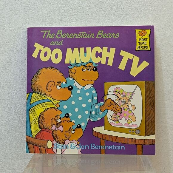 The Berenstain Bears: Too Much TV, Paperback Book, Stan & Jan Berenstain, 1984 - Picture 1 of 16